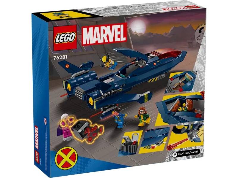 LEGO Marvel 76281 X-men X-Jet