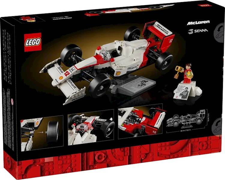 LEGO ICONS 10330 McLaren MP4/4 Ayrton Senna