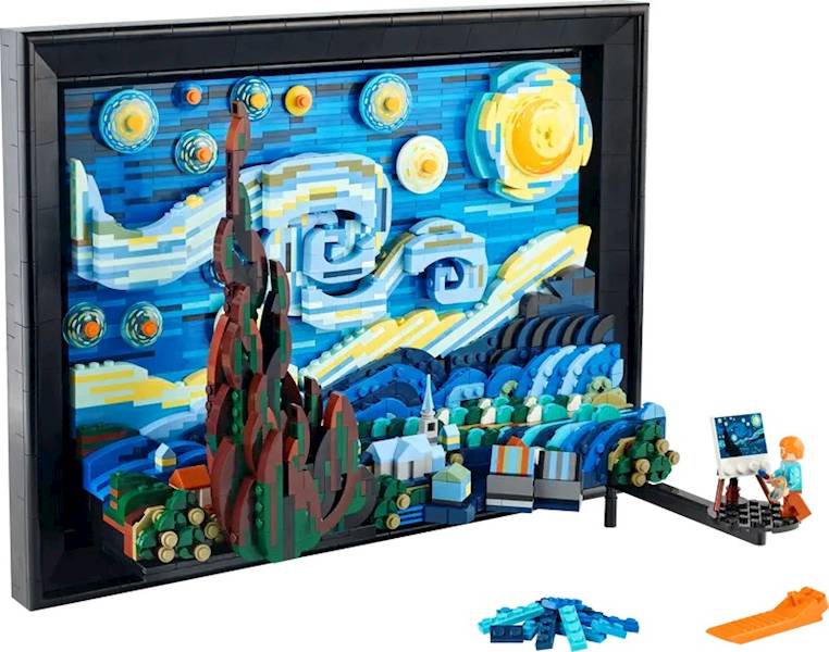 LEGO IDEAS 21333 Vincent van Gogh The Starry Night