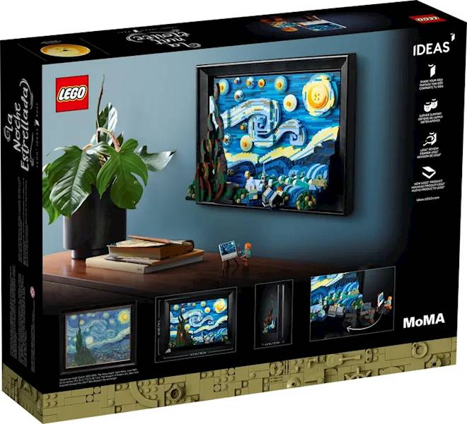 LEGO IDEAS 21333 Vincent van Gogh The Starry Night