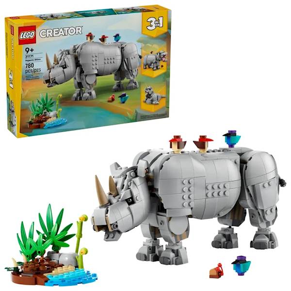 LEGO Creator 31171 Wild Animals Majestic Rhino