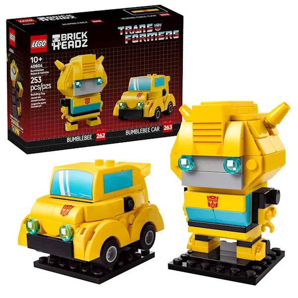 LEGO BrickHeadz 40804 Bumblebee Robot Vehicle