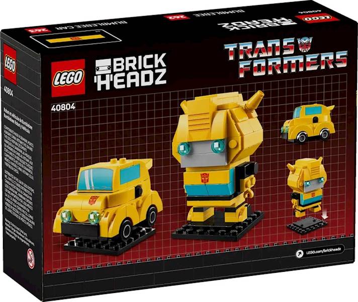 LEGO BrickHeadz 40804 Bumblebee Robot Vehicle