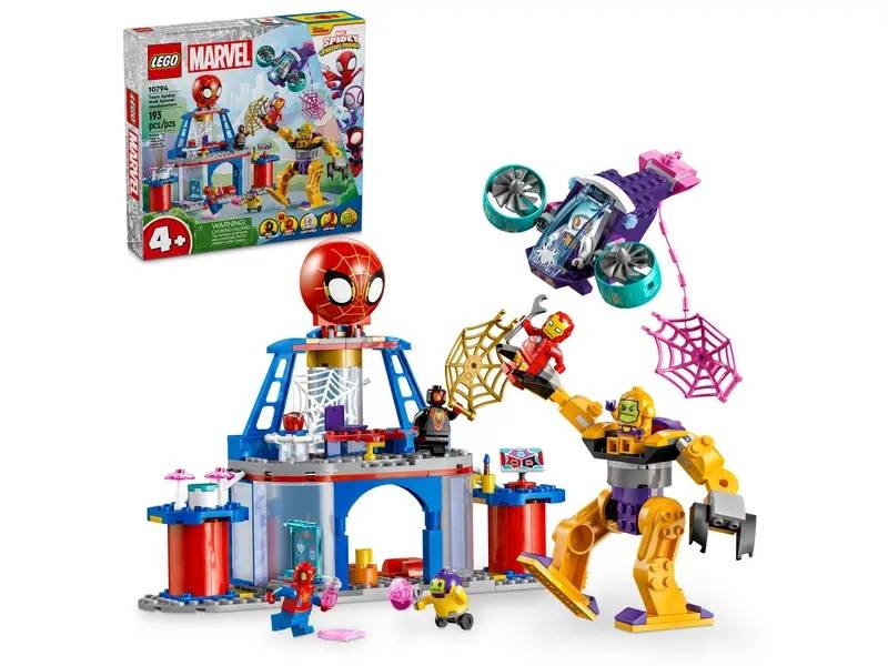 LEGO Marvel 10794 Team Spidey Web Spinner HQ
