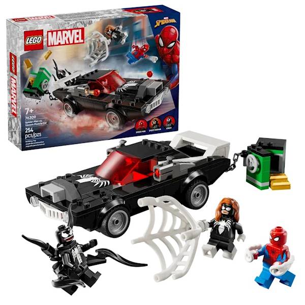 LEGO Marvel 76309 Spider-Man vs Venom Muscle Car