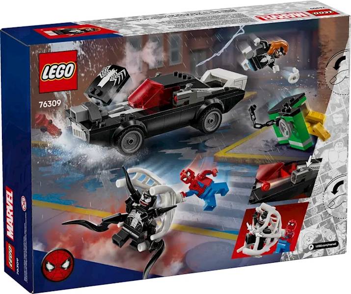 LEGO Marvel 76309 Spider-Man vs Venom Muscle Car
