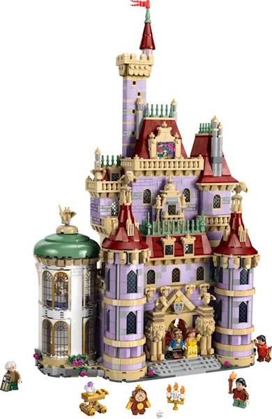 LEGO Disney 43263 Beauty And The Beast Castle