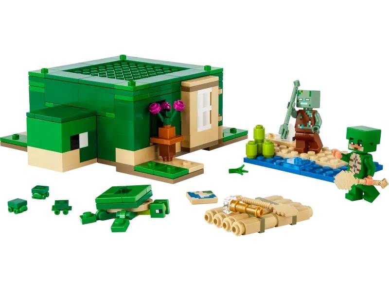 LEGO Minecraft 21254 The Turtle Beach House