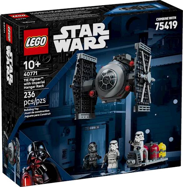 LEGO Star Wars 40771 TIE Fighter with Hangar Rack