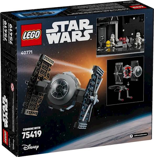 LEGO Star Wars 40771 TIE Fighter with Hangar Rack