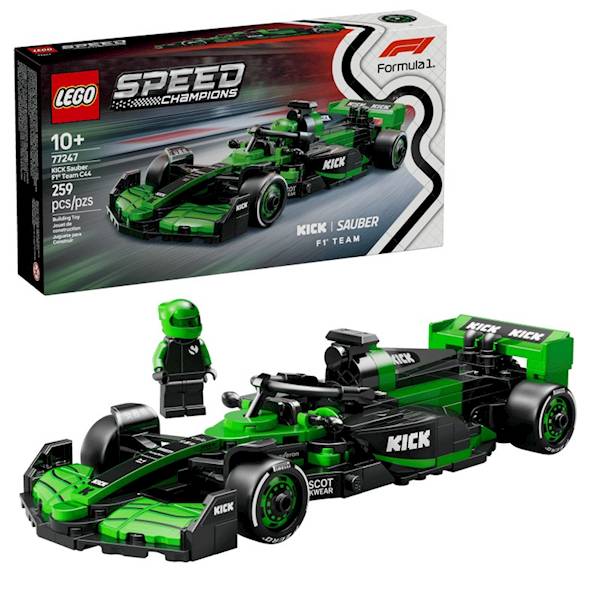 LEGO Speed Champions 77247 KICK Sauber F1 Team C44