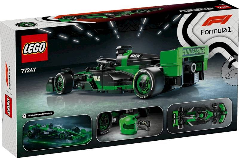 LEGO Speed Champions 77247 KICK Sauber F1 Team C44