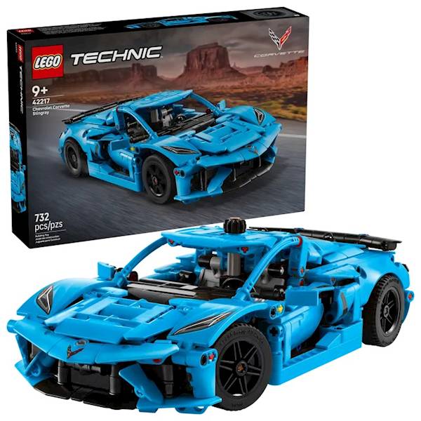 LEGO Technic 42217 Chevrolet Corvette Stingray Blu