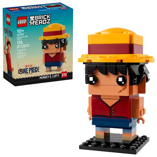LEGO BrickHeadz 40799 Monkey D.Luffy Figure