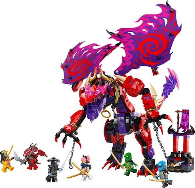 LEGO Ninjago 71832 Thunderfang Dragon of Chaos