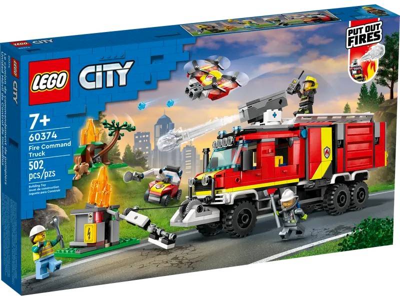 LEGO City 60374 Fire Command Truck