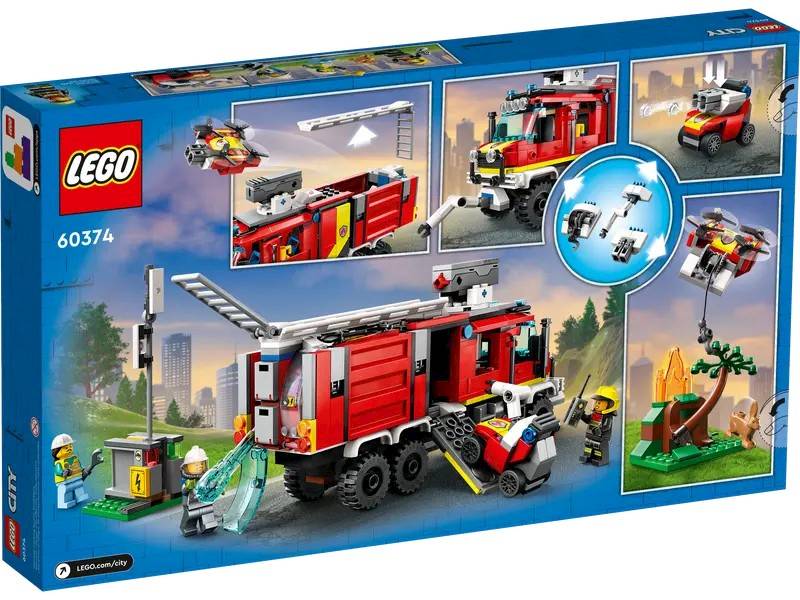 LEGO City 60374 Fire Command Truck