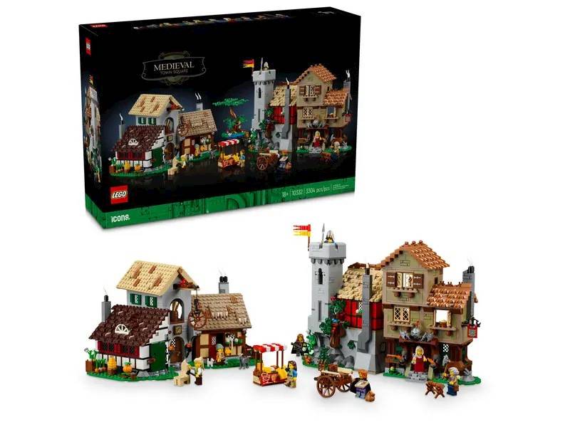 LEGO ICONS 10332 Medieval Town Square