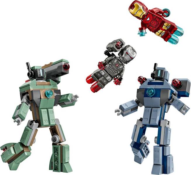 LEGO Marvel 76320 Iron Man & War Machine vs Hammer