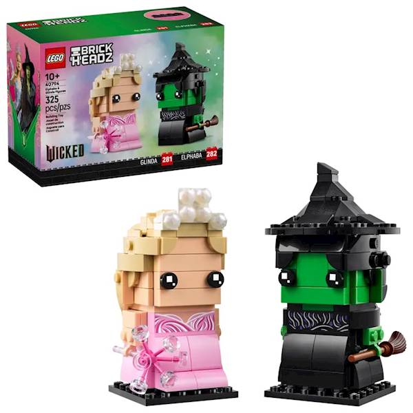 LEGO BrickHeadz 40794 Elphaba & Glinda Figures