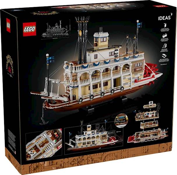 LEGO IDEAS 21356 River Steamboat