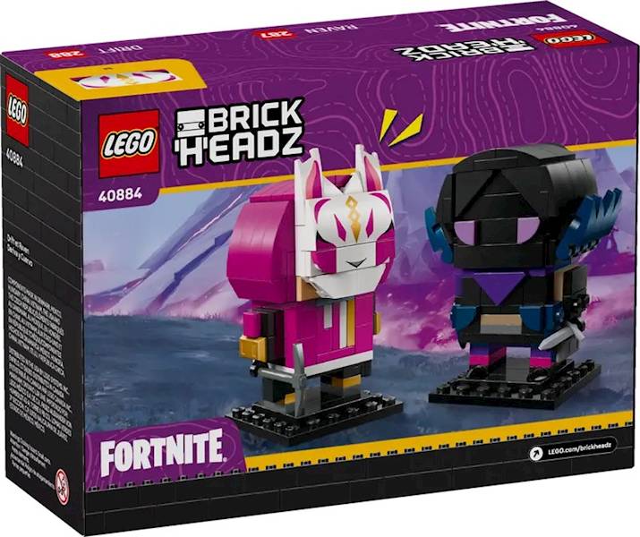 LEGO BrickHeadz 40884 Drift & Raven Figures
