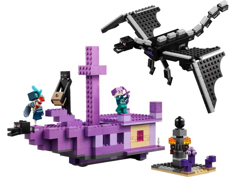 LEGO Minecraft 21264 The Ender Dragon & End Ship