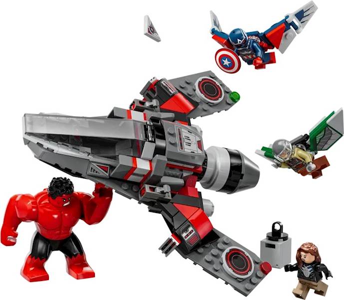 LEGO Marvel 76292 Captain America vs Red Hulk