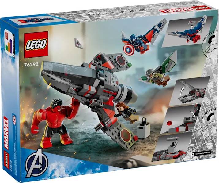 LEGO Marvel 76292 Captain America vs Red Hulk