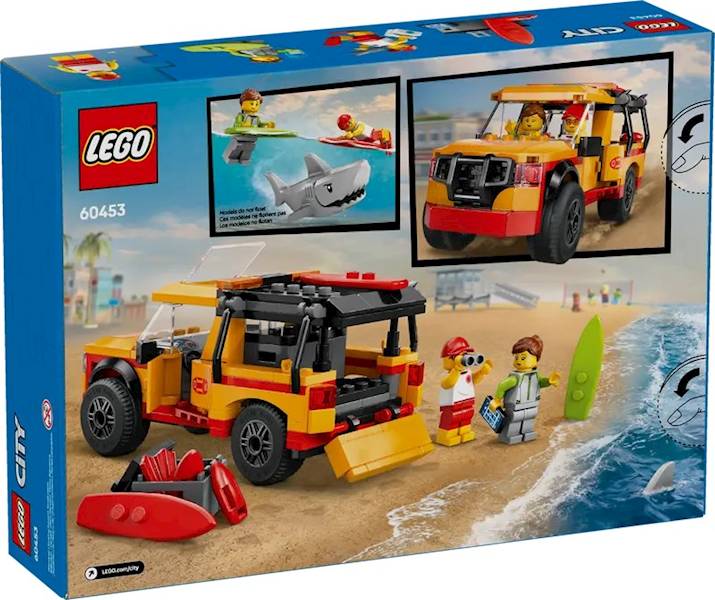 LEGO City 60453 Lifeguard Beach Rescue Truck