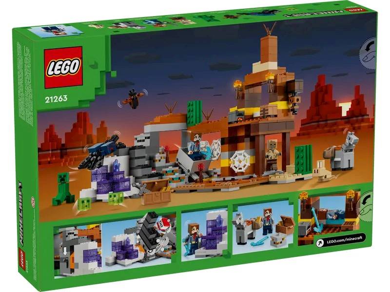 LEGO Minecraft 21263 The Badlands Mineshaft