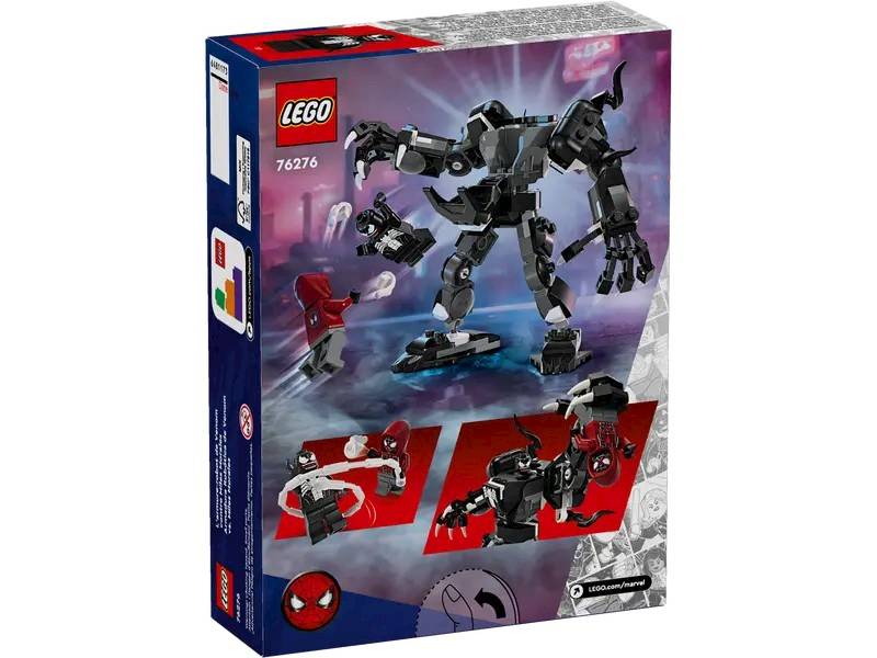 LEGO Marvel 76276 Venom Mech Armor vs Miles Morale