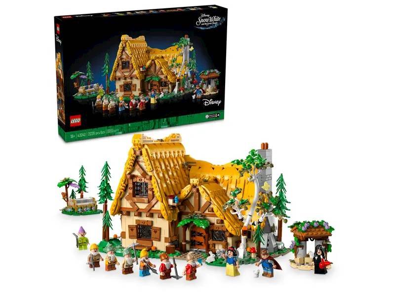 LEGO Disney 43242 Snow White And The Seven Dwarfs