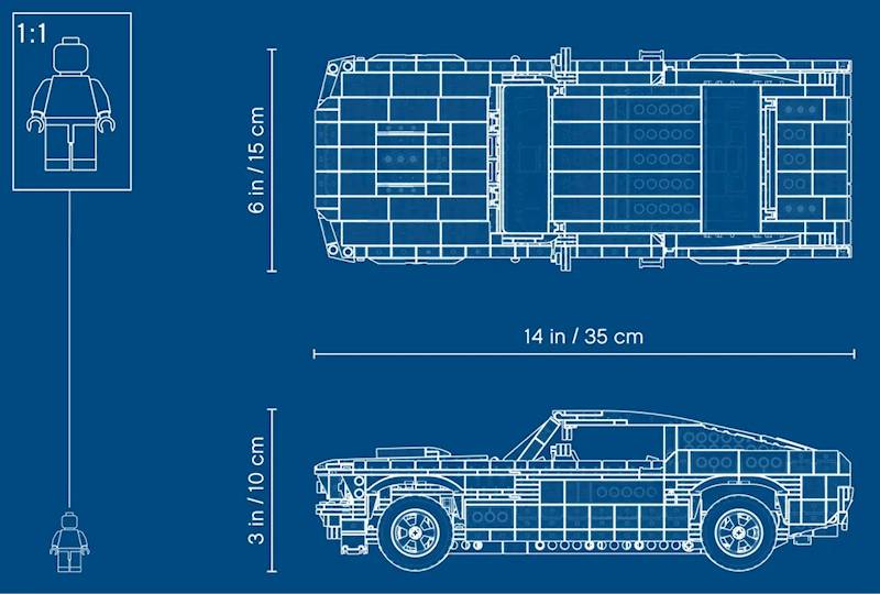 LEGO Creator Expert 10265 Ford Mustang