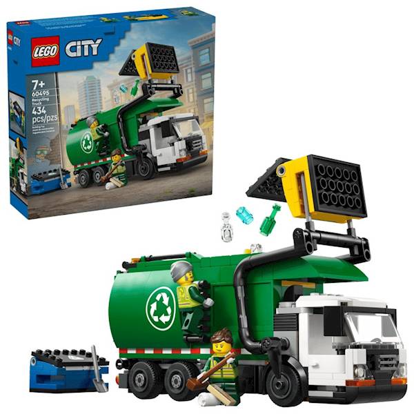 LEGO City 60495 Recycling Truck