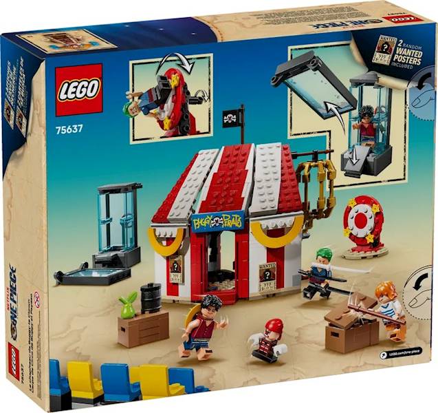 LEGO One Piece 75637 Buggy the Clown's Circus Tent