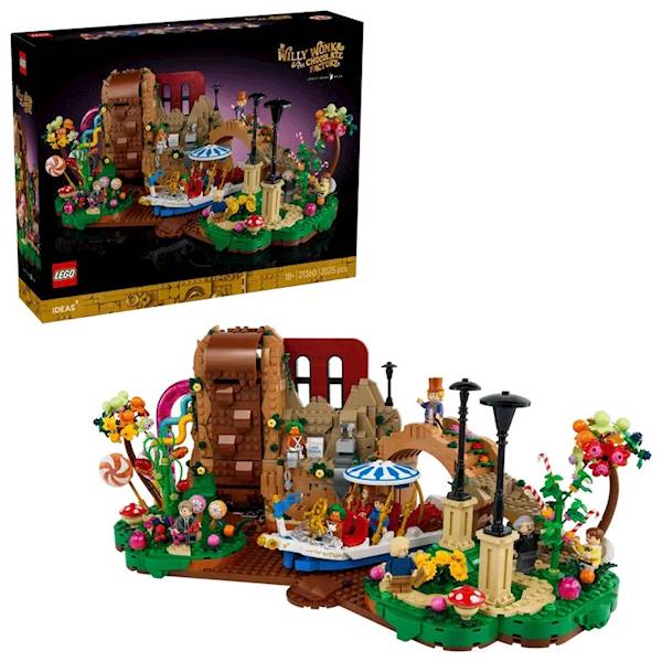 LEGO IDEAS 21360 Willy Wonka The Chocolate Factory