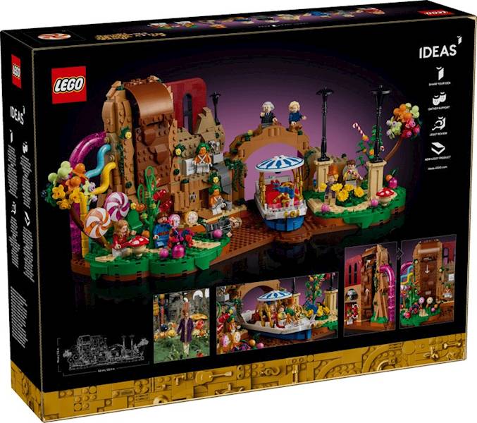 LEGO IDEAS 21360 Willy Wonka The Chocolate Factory