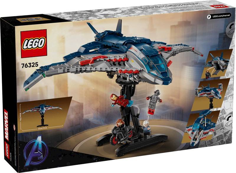 LEGO Marvel 76325 Avengers Age of Ultron Quinjet