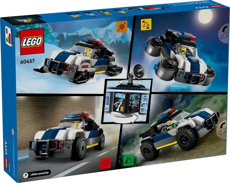 LEGO City 60457 Custom Police Car Garage