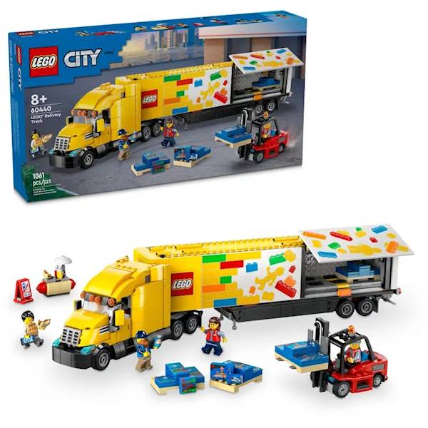 LEGO City 60440 Yellow Deliver Truck