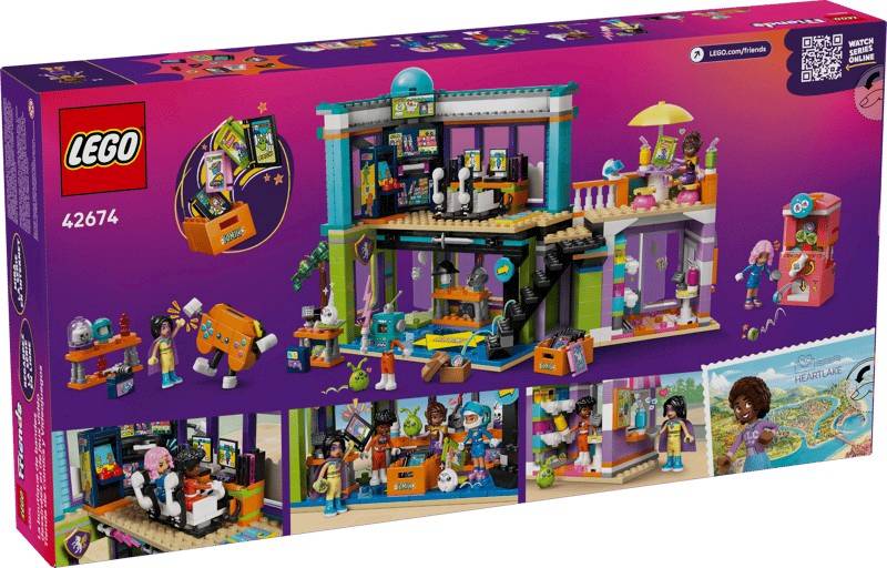 LEGO Friends 42674 Comic Book and Game Store