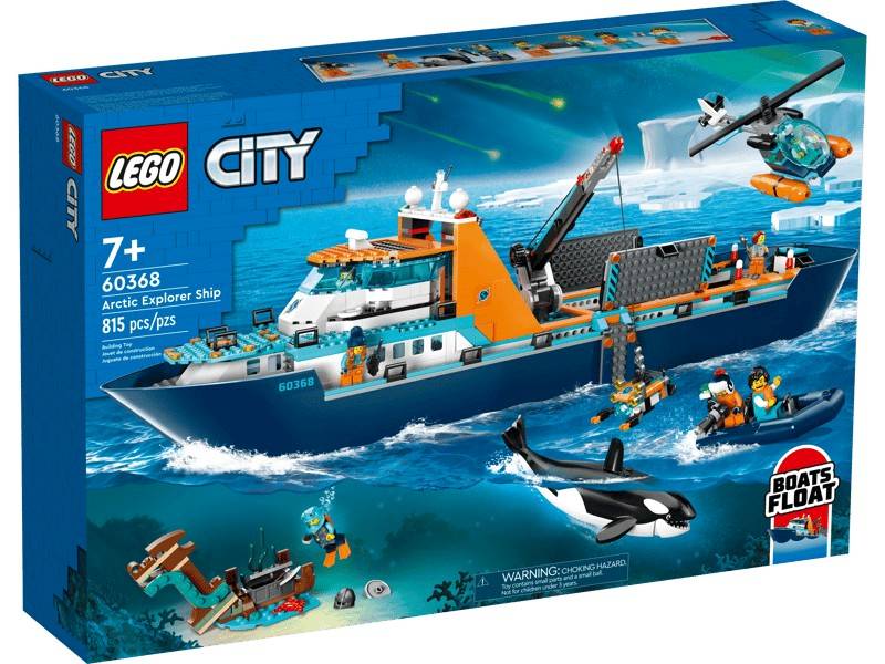 LEGO City 60368 Arctic Explorer Ship