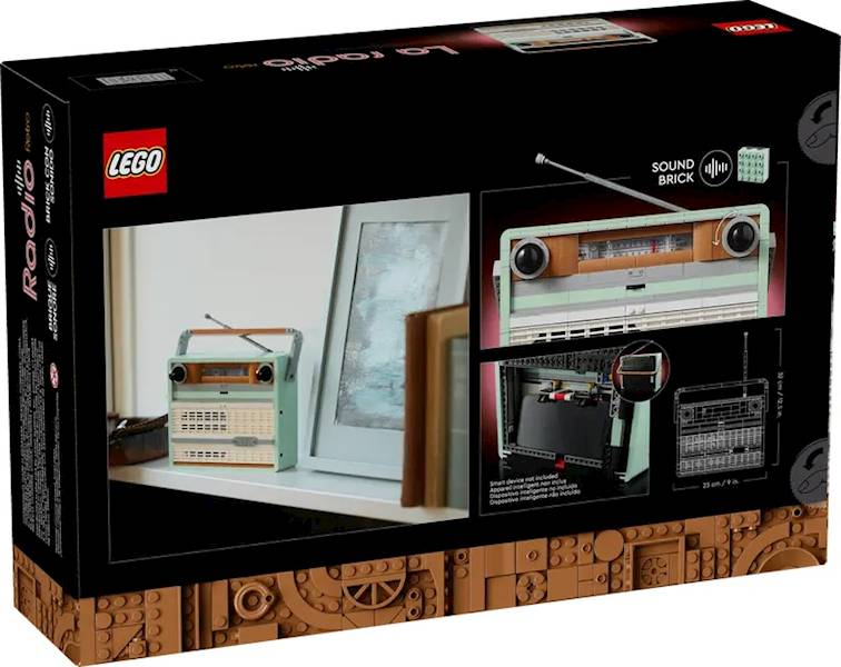 LEGO ICONS 10334 Retro Radio