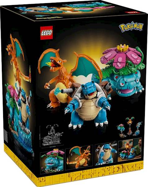LEGO Pokemon 72153 Venusaur, Charizard & Blastoise