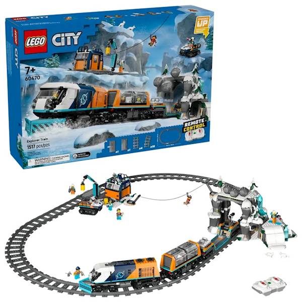 LEGO City 60470 Explorers Arctic Polar Train