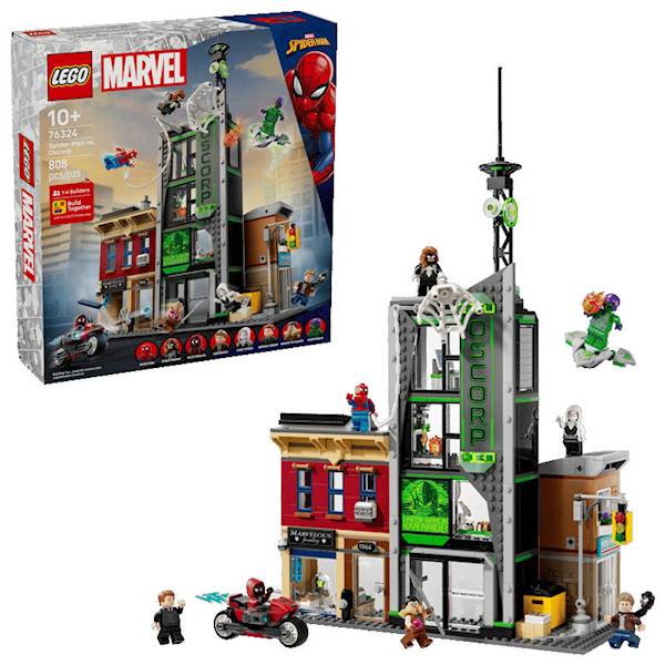 LEGO Marvel 76324 Spider-Man vs Oscorp
