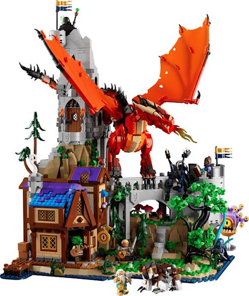 LEGO IDEAS 21348 Dungeons & Dragons: Red Dragon
