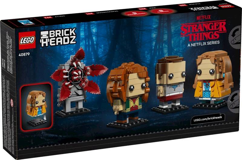 LEGO BrickHeadz 40879 Eleven Max Demogorgon Holly