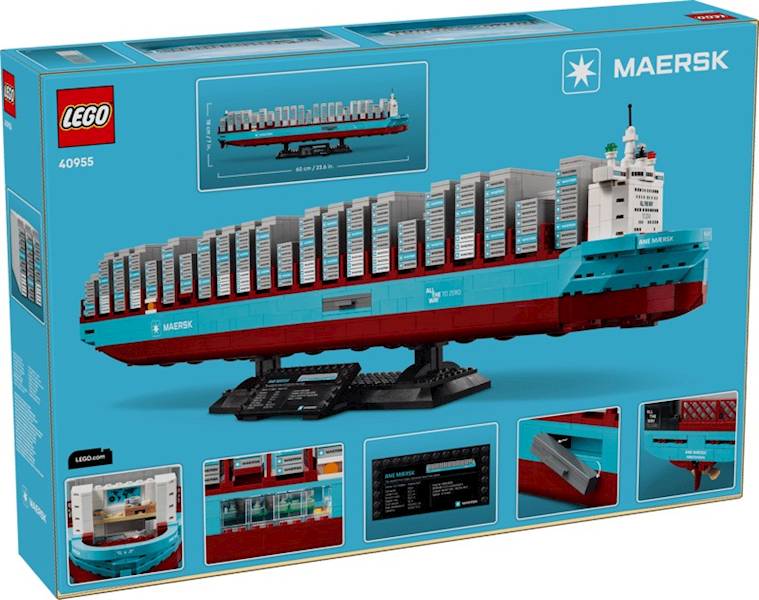 LEGO 40955 Maersk Dual-Fuel Container Vessel